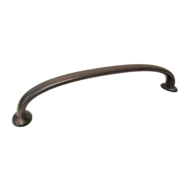 Crown 6-3/4" Deco Cabinet Pull with 6-3/10" Center to Center Oil Rubbed Bronze Finish CHP8721810B - main